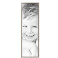 thumbnail image 2 of ArtToFrames 13" x 41" Silver Square with Beads Picture Frame, 13x41 inch Silver Wood Poster Frame (WOM-5286),  Pack, 2 of 7