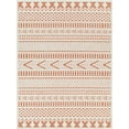 thumbnail image 6 of Hauteloom JOVE Living Room, Bedroom Patio Outdoor Area Rug - Beige, Orange, Red - 7'10" x 10', 6 of 19
