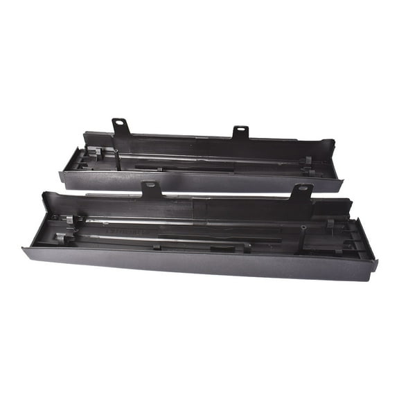 Left and Right Side Flex Step Tailgate Molding Covers Black Replacement for F-150 2009-2014 9L3Z9941019AA 9L3Z9941018AA 02ETM1206BBK