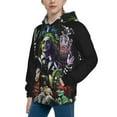thumbnail image 5 of Kids Beetlejuice Pullover Hoodie Realistic 3d Print Graphic Hooded Sweatshirts With Drawstring, 5 of 8