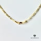 thumbnail image 5 of Collar de oro de 14 quilates con colgante de Mickey Mouse, el mejor regalo unisex para madre, padre, novia, novio, ella, él, collar de cadena Figaro de 14 quilates de Aria Jeweler Inc, 5 of 5