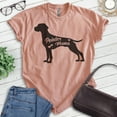 thumbnail image 2 of Pointer Mama T-shirt, Unisex Women's Shirt, German Shorthaired Pointer GSP Owner, Best Dog Mom Gift, Heather Sunset, Medium, 2 of 6