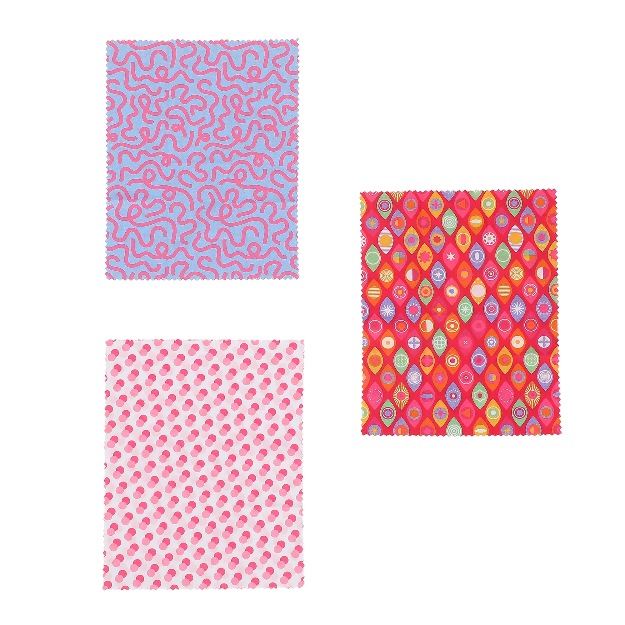 (2 pack) Packed Party Wipe Out Eyewear Cleaning Cloth Set