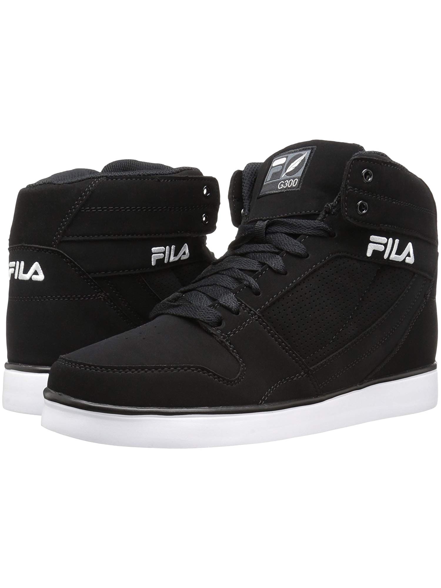 Fila Fila Mens G300 Figueroa Classic Hi Top Leather Fila Fila Mens G300 Figueroa Classic Hi Top Leather