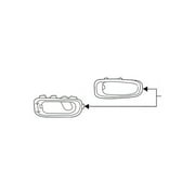 Genuine OE Mopar Lower Grille - 5XB63LXHAA Fits select: 2015-2018 JEEP RENEGADE