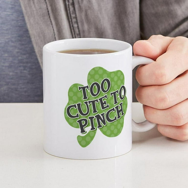 CafePress - Too Cute Mug - 11 oz Ceramic Mug - Novelty