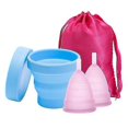 thumbnail image 3 of Menstrual Cups Medical Silicone Menstrual Cup Sterilizer Feminine Hygiene Menstrual Cup, 3 of 5