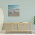 thumbnail image 2 of Stupell Coastal Sandpipers Beach Waves Shore Landscape Painting Gallery Wrapped Canvas Print Wall Art, 2 of 7