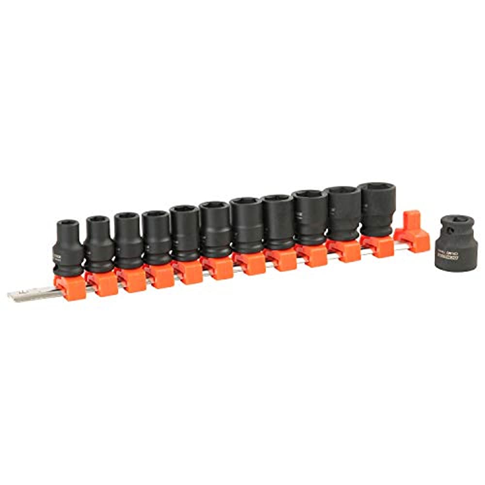 OEMTools 12 Piece 3/8" Drive Impact Socket Set (Metric)