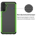 thumbnail image 4 of Ebizware for Samsung Galaxy A13 5G Case, Dual Layer Protective Heavy Duty Shockproof Cell Phone Cover with Anti-Slip Textured Back - Military Protection Bumper - (Green), 4 of 8