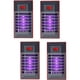 thumbnail image 1 of Paquete de 4 exterminador de insectos eléctrico, matamosquitos enchufable con luz nocturna LED UV, trampa electrónica para moscas de insectos para uso en interiores y exteriores, 1 of 6