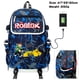 thumbnail image 4 of Roblox mochila Virtual World para jóvenes, bolsa deportiva de ocio, mochila de carga Usb, bolsa de viaje para niños, mochila escolar para niños, 4 of 4