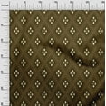 thumbnail image 2 of oneOone Rayon Dark Olive Green Fabric Block Fabric For Sewing Printed Craft Fabric By The Yard 56 Inch Wide-GFK, 2 of 6