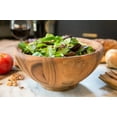 thumbnail image 5 of Ironwood Gourmet Large Salinas Standard Salad Bowl, Acacia Wood, 5 of 5