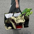 thumbnail image 7 of Crocodile Large Capacity Foldable Oxford Cloth Cube Organizer with Reusable Laundry Basket, Storage Bag, and Laundry Organizer, 7 of 7