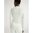 thumbnail image 2 of Scoop Woman's Slim Funnel Neck Sweater, Lightweight, Sizes XS-XXL, 2 of 5