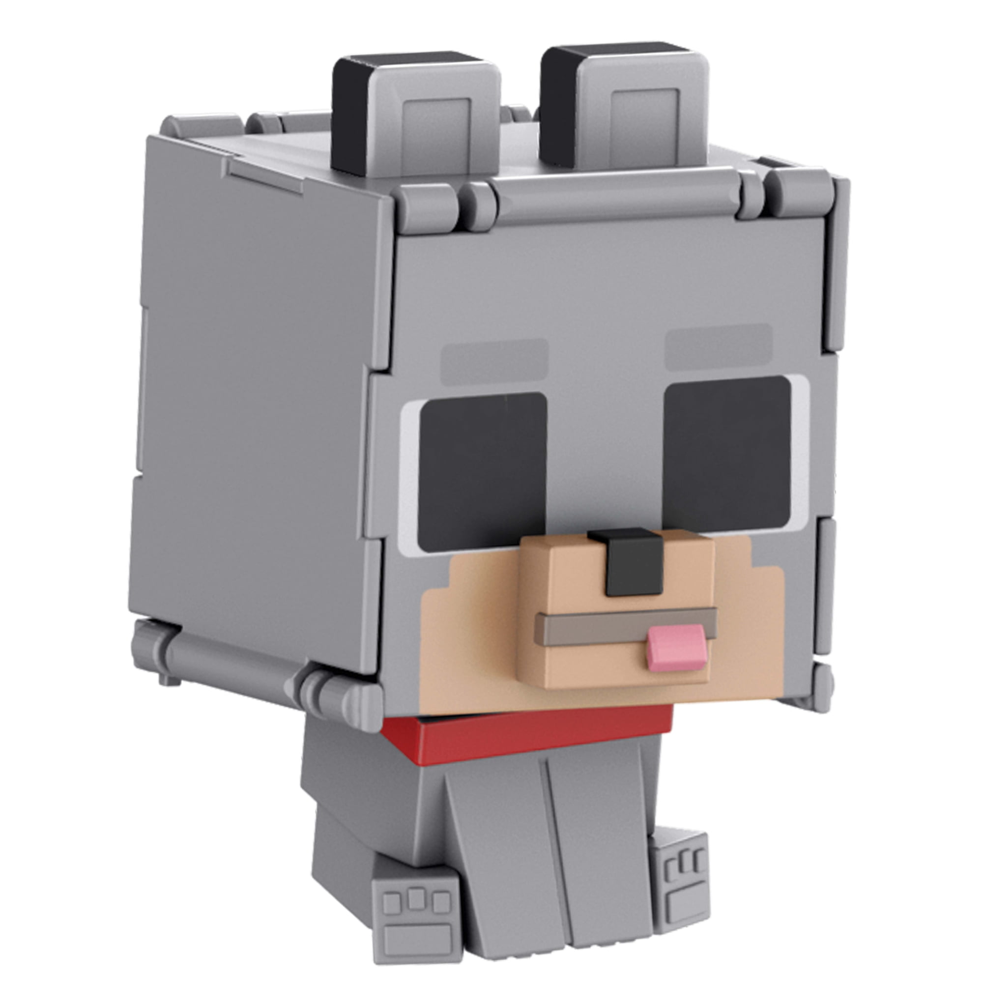 Minecraft Flippin’ Figs Figures Collection, 2-in-1 Fidget Play, 3.75-inch Scale (Characters May Vary)
