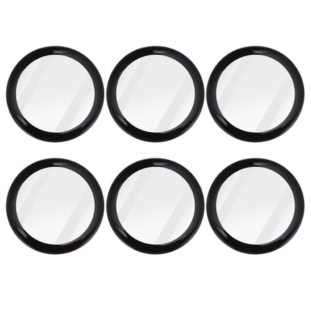 Milisten 6Pcs Watch Protector Black Protective Film Durable Practical Screen Guard for Wristwatch