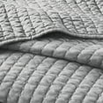 thumbnail image 3 of 3 Piece Quilt Set Grey Full/Queen, 3 of 11