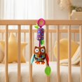 thumbnail image 4 of Kiddiway Baby Toy Teether Car Hanging Wind Chime - Plush Figurine Style, Baby Car Toys & Stroller Toys, Teething Toy with Soft Rattle, Sensory Soothing, BPA-Free, Hanging,d, 4 of 6