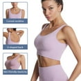 thumbnail image 3 of LAST CLANCE SALE! Sports Bras for Women Yoga Workout Bra- Running Gym Activewear, Black, L, 3 of 8