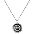 Marvel Men’s Stainless Steel Captain America Pendant, 22” Chain