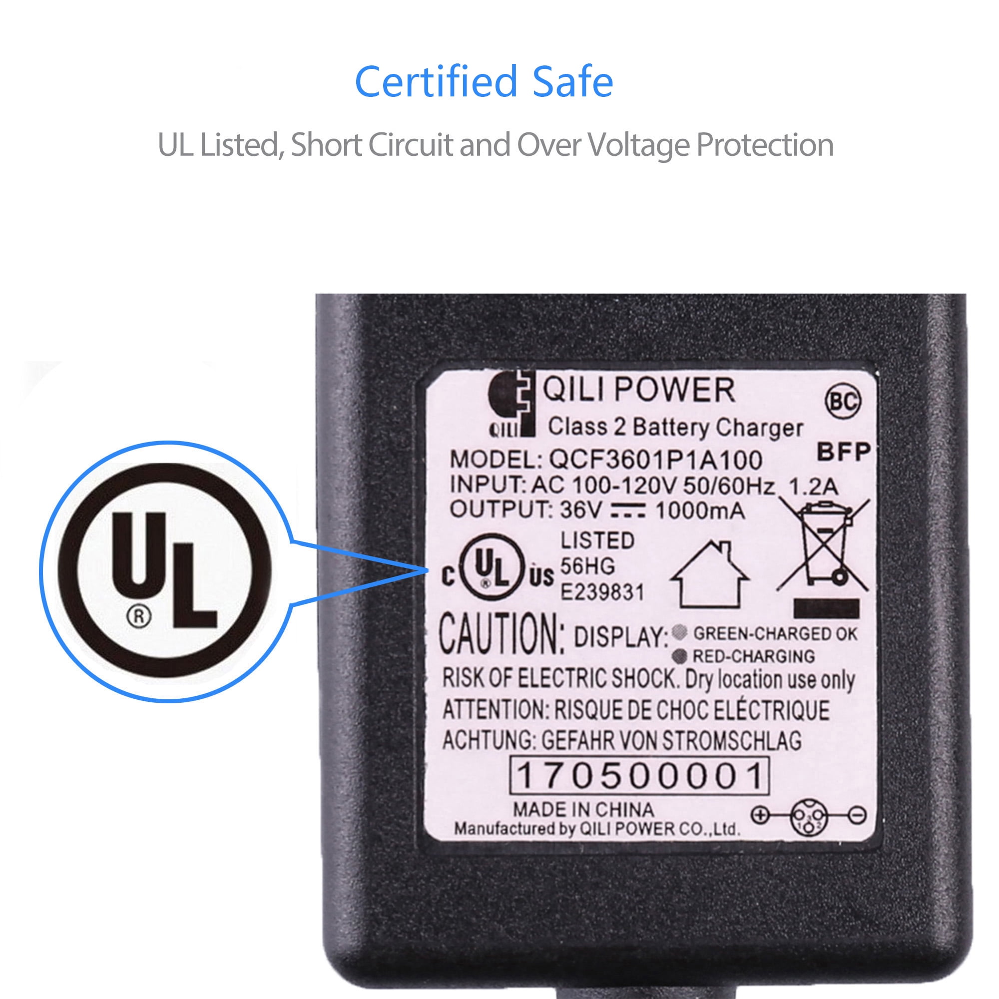 hoverboard charger voltage