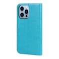 thumbnail image 7 of Dteck Case For iPhone 13 Pro,PU Leather Shockproof Magnetic Flip Wallet Stand 360 Protection Cover with Wrist Strap.For iPhone 13 Pro,Blue, 7 of 7