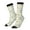 2 Black-1, variant on Bicycles And Boards Pattern Adult Middle Tube Socks Breathable Sock Non-Pilling,Contrasting Color Design