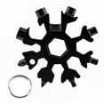 thumbnail image 1 of Llave de copo de nieve multifuncional Aleación de zinc Multiusos 18 en 1 Llave octogonal Destornillador Herramienta peque?a conveniente, color ZefeiWu 8390612507120, 1 of 1