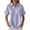 Purple, variant on Polo Shirts for Women with Zip Collared Short Sleeve Waffle Solid Casual Womens Summer Tops Dress Shirts