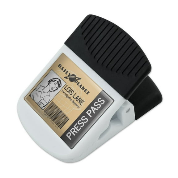 Superman Lois Lane Press Pass Refrigerator Fridge Magnet Magnetic Hanging Hook Note Snack Clip