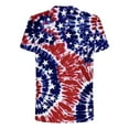 thumbnail image 4 of Hombres Casual cuello redondo Popular 3D bandera digital impresión pulóver Fitness deportes pantalones cortos mangas camiseta blusa Pompotops  oipoqjl32936, 4 of 4