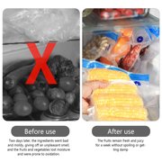 SINGOMON Vacuum Sealer, Includes 5 Reusable Vacuum Bags (Medium, 26x28cm), Portable Food Sealer, White