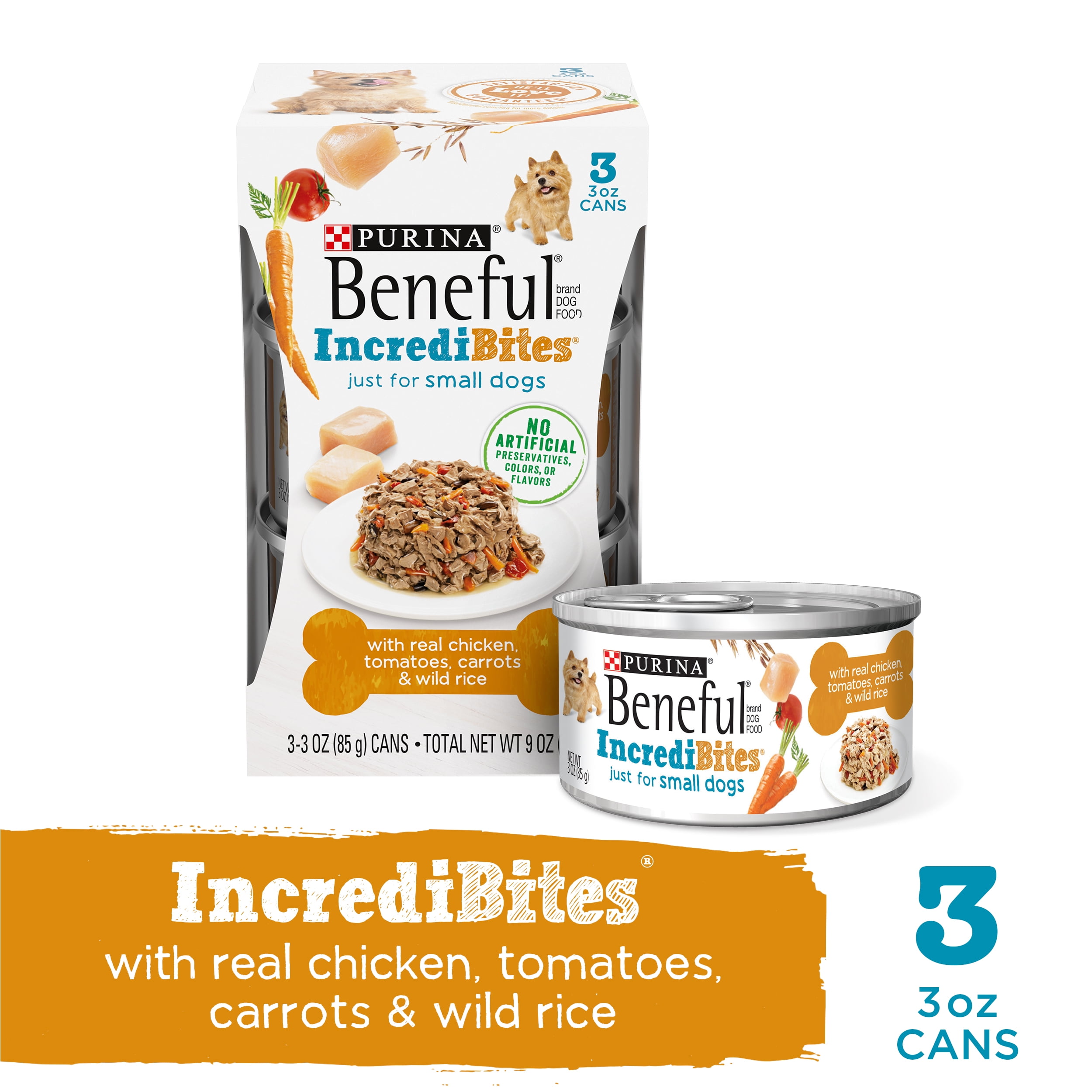 3 Pack Purina Beneful Small Breed Wet Dog Food With Gravy 3-pack-purina-beneful-small-breed-wet-dog-food-with-gravy