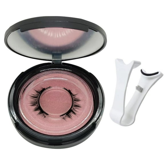 EKIDAZB Magnetic False Eyelashes Eyelashes Reusable Magnet Eye Lashes with Cliღ D3B7