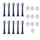 thumbnail image 1 of For T301 MES605 T302 MES608 T501 MES607 Replacement Electric Tooth Brush Heads As Shown, 1 of 5