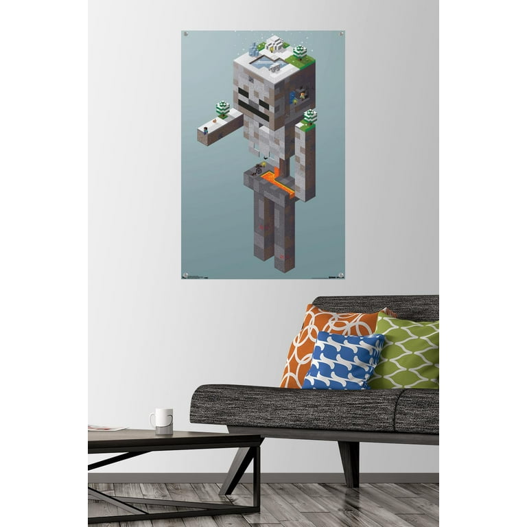 Minecraft - Creeper or Skeleton – Brush Tips Art Studio