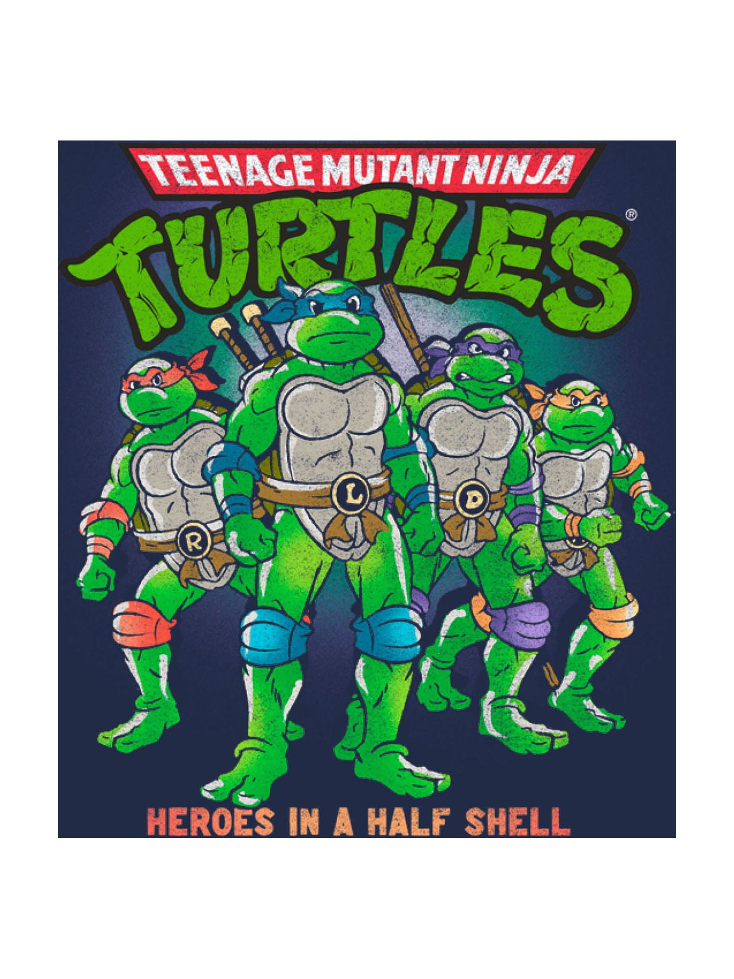 Teenage Mutant Ninja Turtles Retro Boys, Crew Neck, Short Sleeve, Graphic T-Shirt, Sizes 4-18