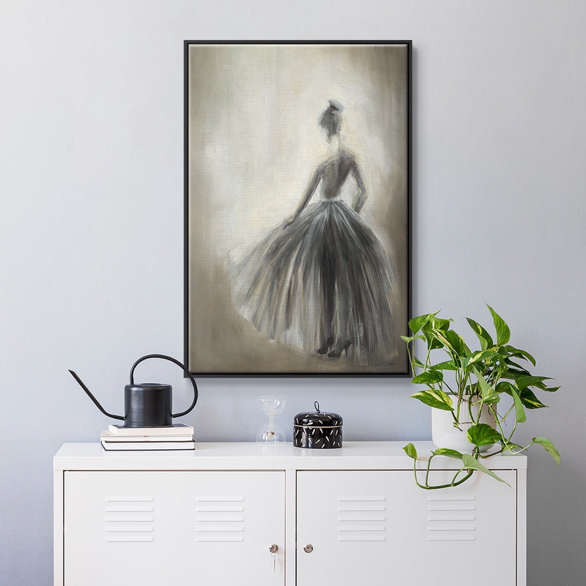 Over in the Light Framed Premium Gallery Wrapped Canvas - Ready to Hang