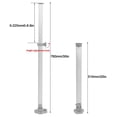 thumbnail image 5 of Pied de Table Réglable en Hauteur 510760mm Support Télescopique Pliant pour Véhicule Récréatif Bateau Yacht, 5 of 5