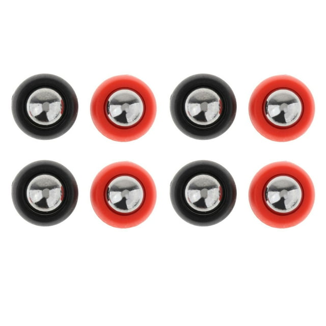 Yingyy 8 Pcs Mini Rondelles de Shuffleboard Rondelles de Shuffleboard d'Intérieur, 4 Rondelles Rouges et Rondelles de Match pour la Maison Famille