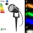 thumbnail image 1 of 3*3W Lampe de Jardin à Inondation LED pour Pelouse, Patio, Chemin, Étanche Bleu AC 85-265V, 1 of 9