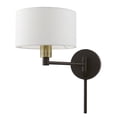 thumbnail image 6 of Livex Lighting - 1 Light Swing Arm Wall Sconce In RefinedModern Style-9.75, 6 of 9
