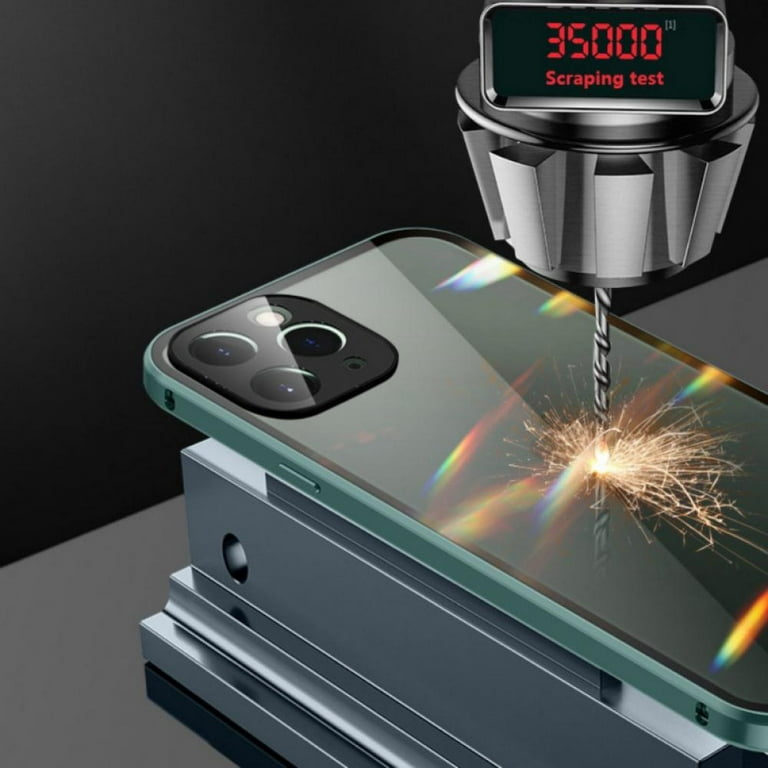iPhone 13 Pro Max case with Camera Lens Protector Metal Bumper 360