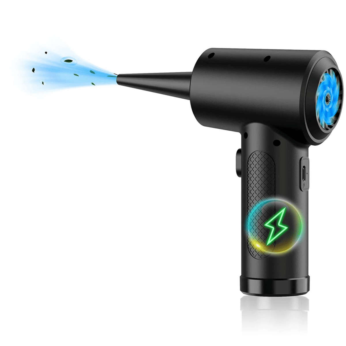 Compressed Air Duster for Computer Keyboard 51000 RPM Mini Electric Cordless Air Dust Cleaner