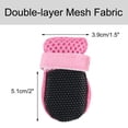 thumbnail image 2 of Zapatos para perros resistentes al agua Botas para perros cómodas y transpirables Protectores de patas antideslizantes Rosa 4 piezas, L, 2 of 7
