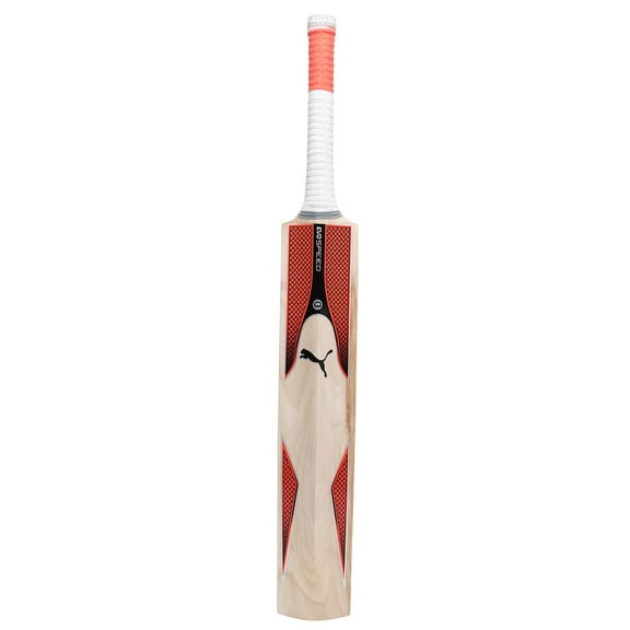 Puma Evospeed Kashmir Willow Cricket Bat , Colour - Nrgy Red & Black | Size - 4 , Crafted From High - Quality Kashmir Willow