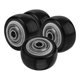 thumbnail image 4 of 4 ruedas giratorias con bloqueo, silenciosas y resistentes para carritos, 4 of 8