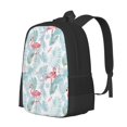 thumbnail image 2 of Daiia Tropical Flamingo Backpack for Men and Women -Durable Backpack Large Capacity, Water-Resistant Bag with Adjustable Straps and Laptop Compartment, 2 of 9